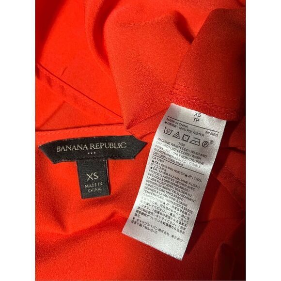 Banana Republic Orange Strappy Camisole Tank Top Size XSmall - Picture 3 of 3